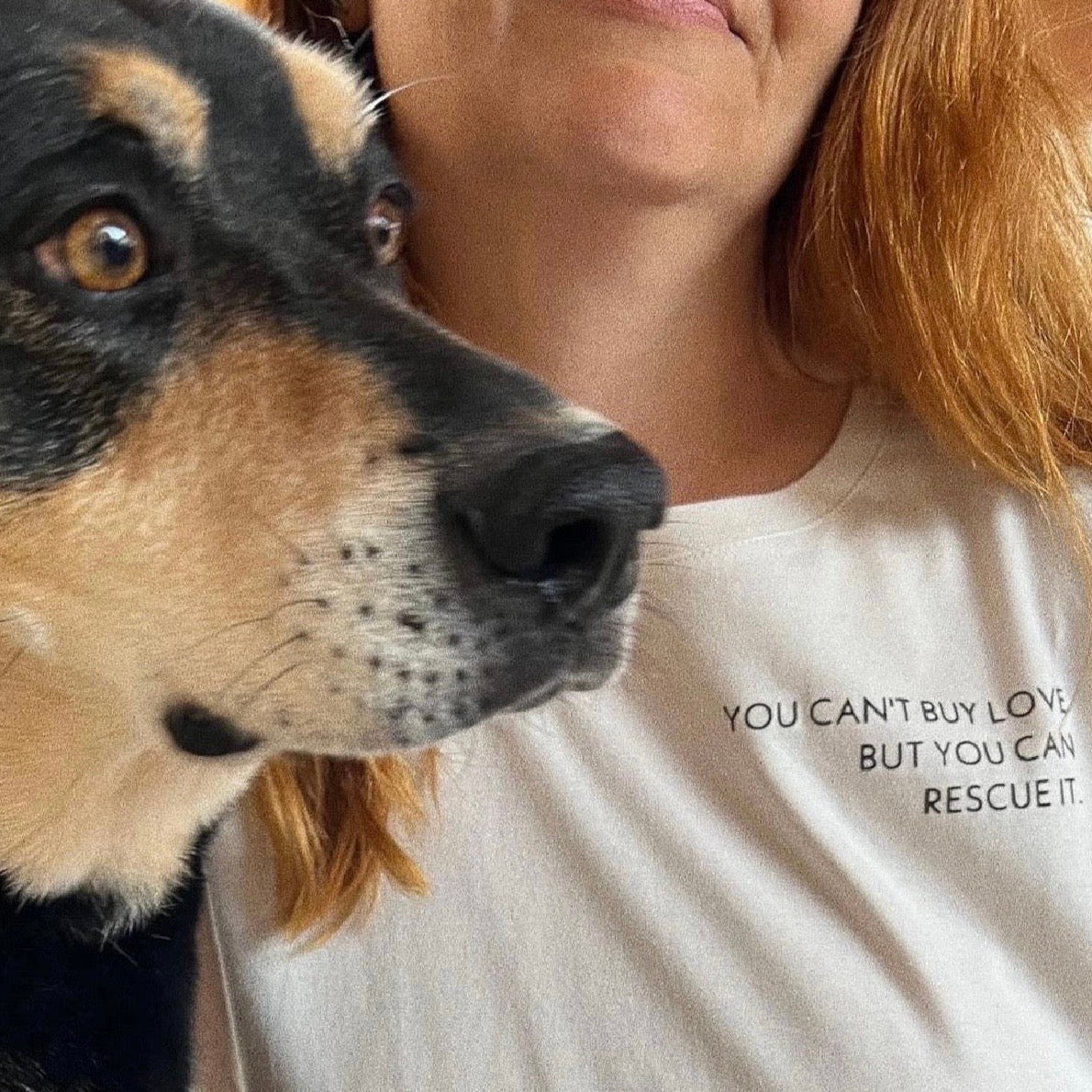 YOU CAN'T BUY LOVE BUT YOU CAN RESCUE IT.